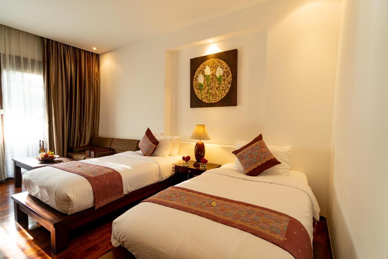 Green Park Boutique Hotel Vientiane Exteriér fotografie