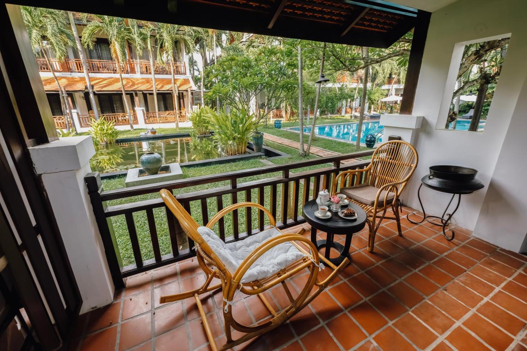 Green Park Boutique Hotel Vientiane Exteriér fotografie