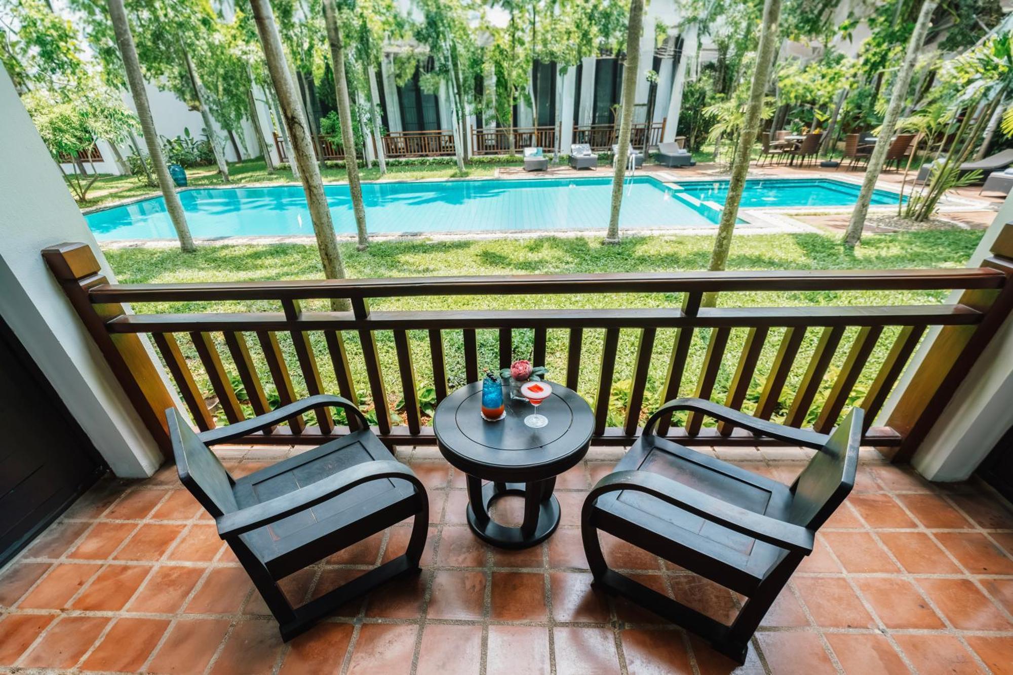 Green Park Boutique Hotel Vientiane Exteriér fotografie